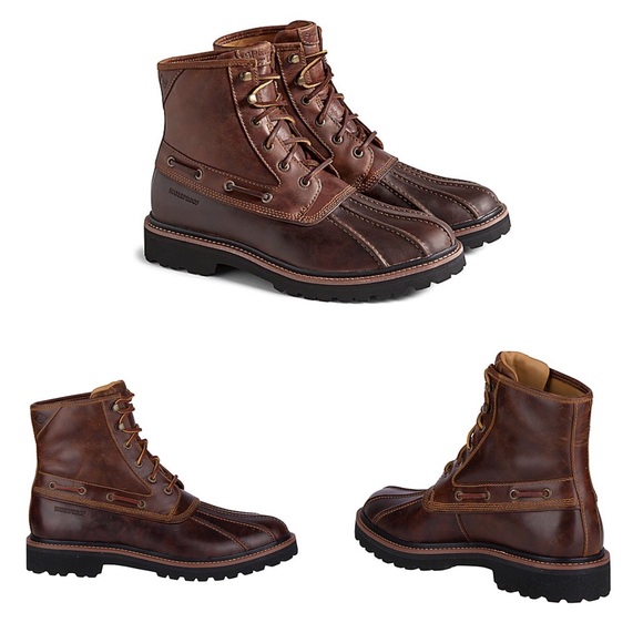 men's gold cup lug duck boot